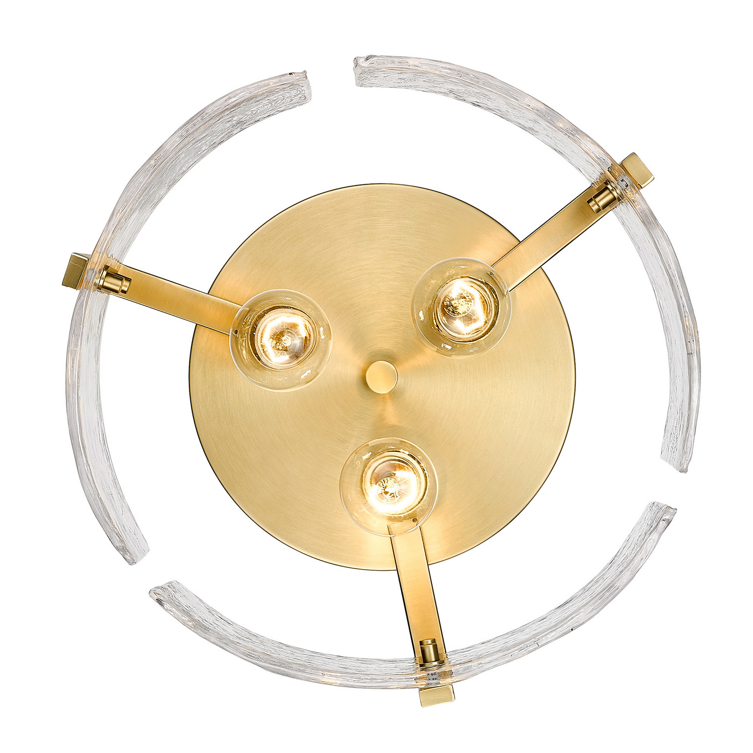 Three Light Flush Mount - Image 2