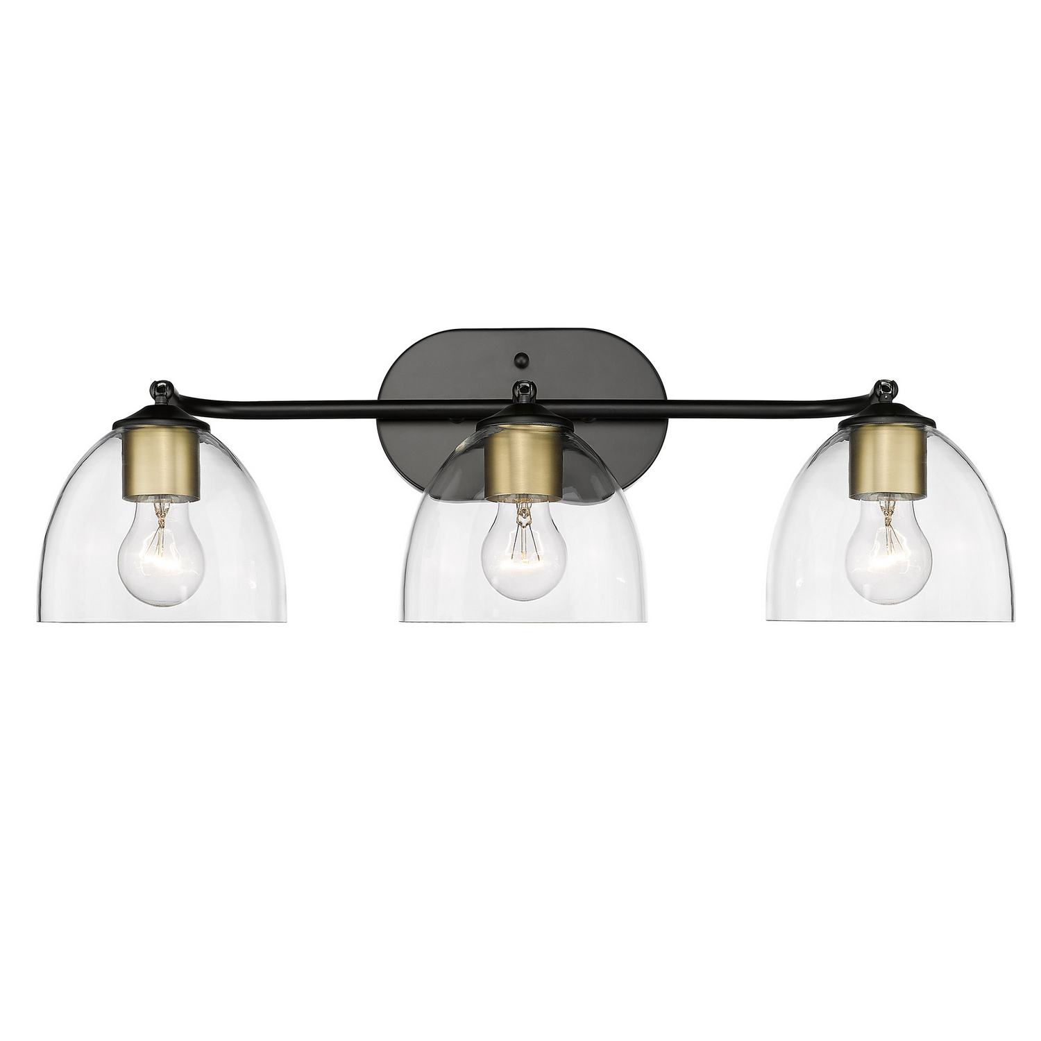 Three Light Semi-Flush Mount