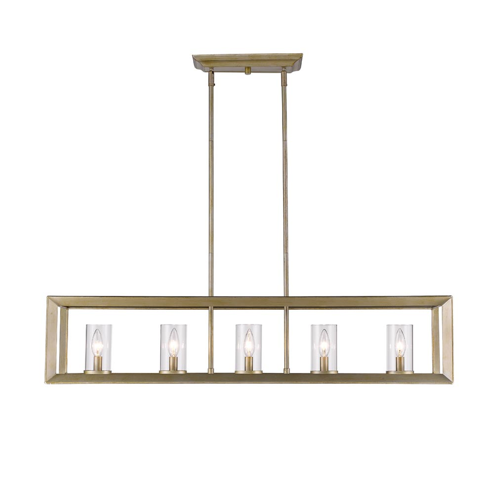 Five Light Linear Pendant