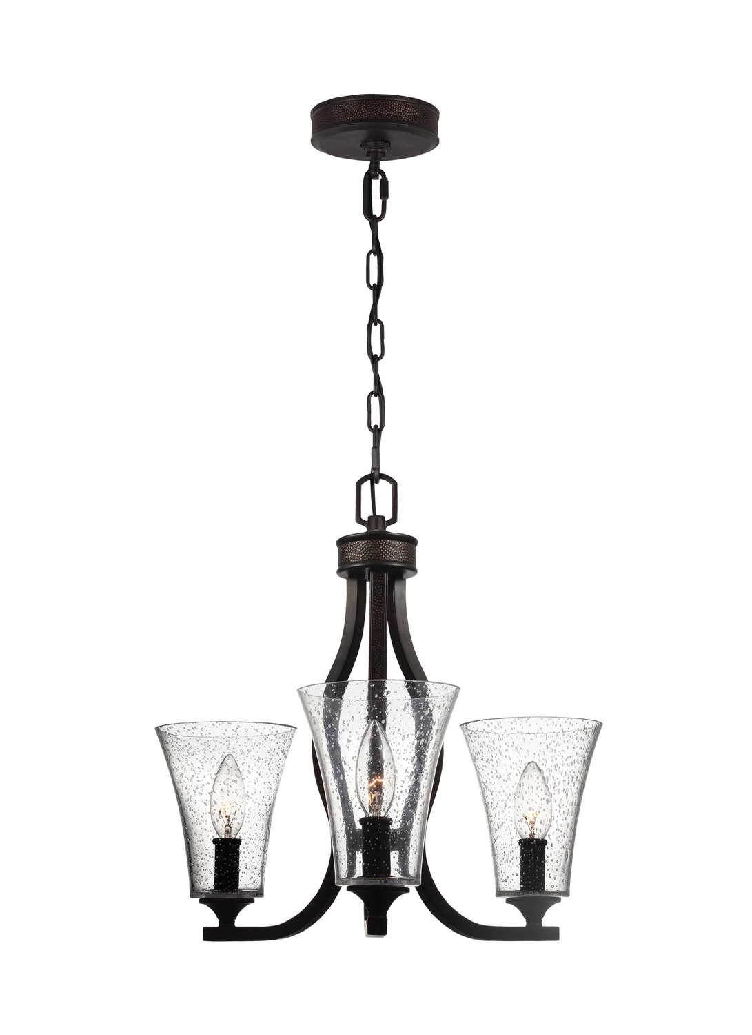 Three Light Chandelier