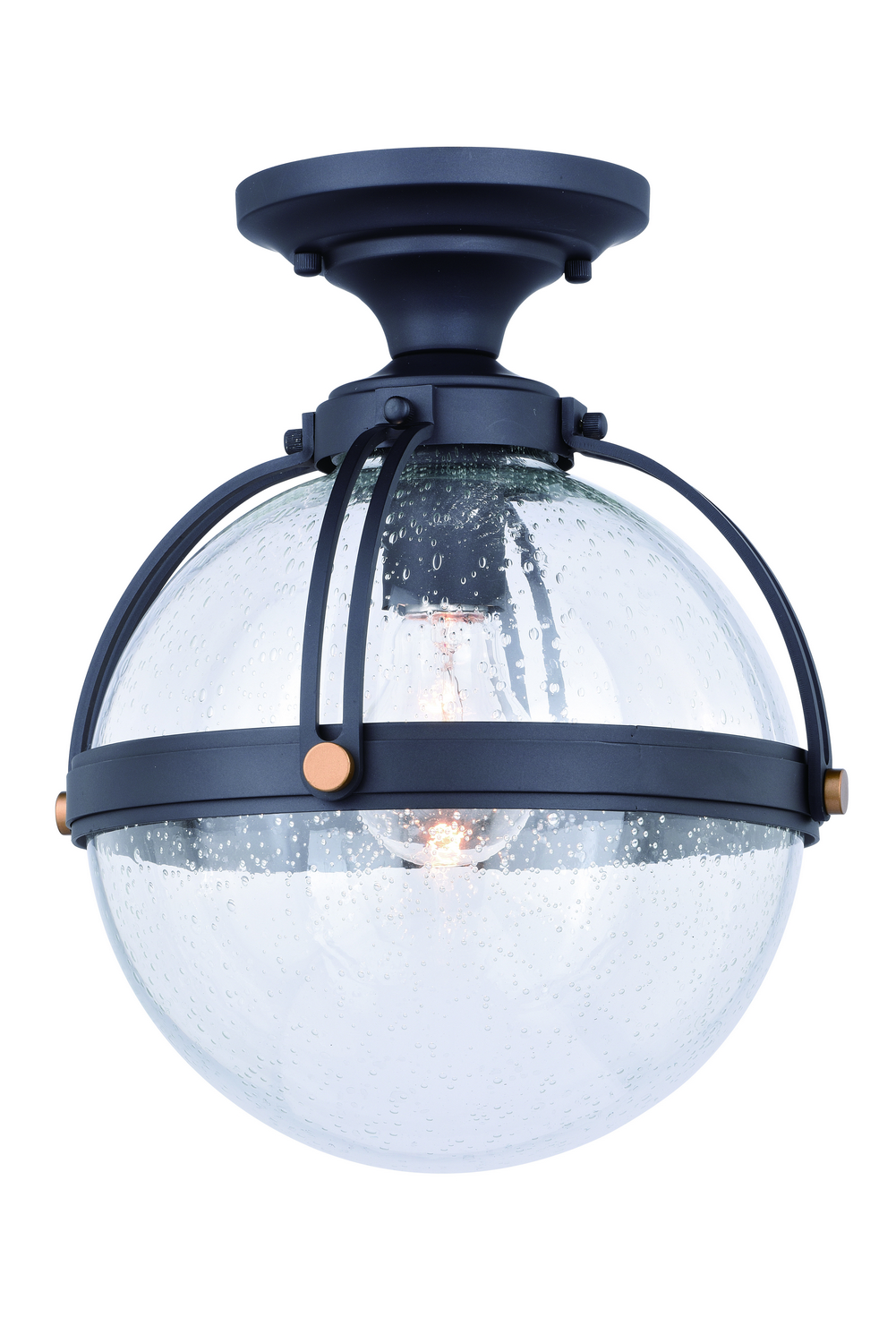 One Light Outdoor Flush Mount