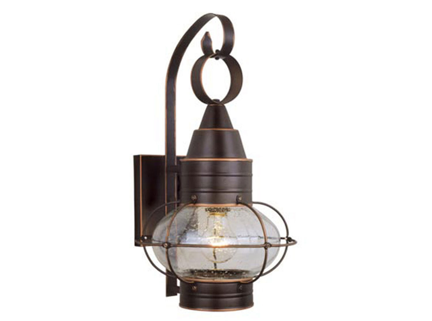 One Light Outdoor Wall Mount
